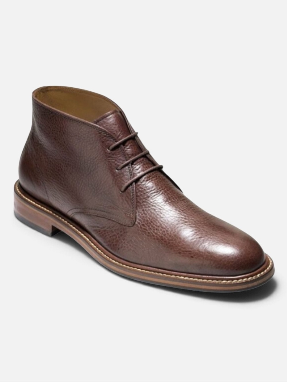 Cole Haan Barron Brown Leather Chukka Boots Men’s 13 Lace-Up Ankle Boot